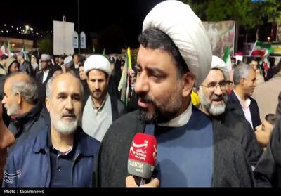  پیام  حماسه خیابان  برای دشمنان از زبان نماینده مجلس   فیلم - تسنیم