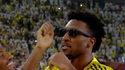  گل دوم النصر به الاهلی توسط کومان