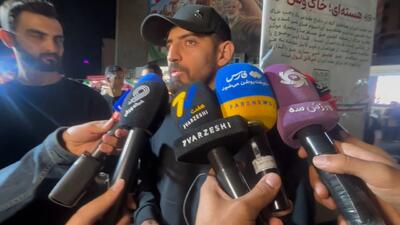  مهدی ترابی : ما هم کنار مردم هستیم جدا از مردم نیستیم.