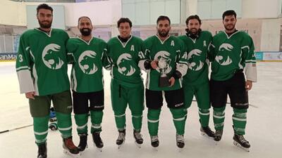  روز ملی خلیج فارس با قهرمانی تیم شهدای ناوشکن دنا در هاکی روی یخ همراه شد