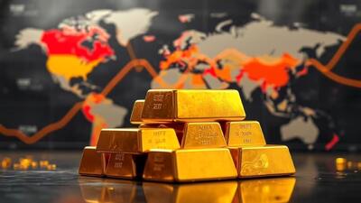  کاهش قیمت طلا زیر سایه نگرانی‌های ناشی از قیمت بالای نفت | سیگنال افزایش قیمت بنزین به تورم