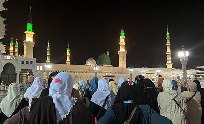  ورود بیش از ۶۵۰۰ زائر ایرانی به مدینه منوره