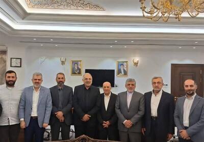  دیدار نمایندگان فراکسیون مقاومت در پارلمان لبنان با سفیر ایران