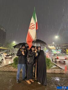  پرچمداری در شب‌های بارانی مشهد