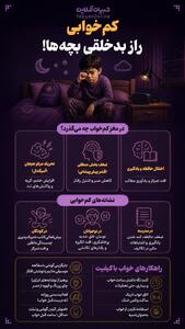  کم خوابی راز بدخلقی بچه‌ها!