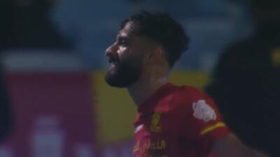  گل اول القادسیه به النصر توسط ابو الشمات