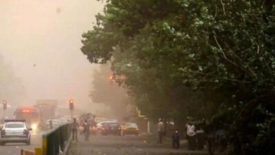  احتمال طوفان در تهران/ رگبار و رعد و برق در برخی مناطق