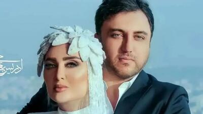  فیلم/ رونمایی از نوزاد سولماز حصاری، بازیگر سریال ناریا: در روزهاى جنگ،دخترمان آمد و زندگى به ما لبخند زد