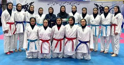  تمرینات مشترک تیم‌های ملی کاراته بانوان اعزامی به رقابت‌های قهرمانی آسیا و دانشجویان جهان