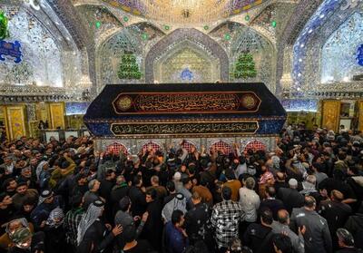  تشرف خانواده شهدای میناب به حرم امام علی(ع) - تسنیم