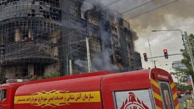  دستور بازداشت مقصران احتمالی آتش‌سوزی ساختمان ارغوان و سازنده ملک صادر شد
