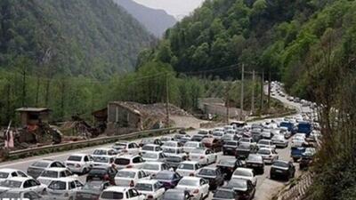  جاده چالوس از ساعت ۱۴ امروز یکطرفه می شود