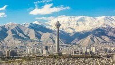  آسمان تهران تا ۴ روز آینده صاف تا قسمتی ابری/ پیش بینی کاهش دما از سه شنبه  