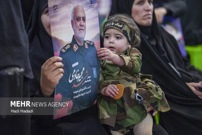  اربعین شهادت سردار شهید مجید خادمی در حرم مطهر شاهچراغ(ع)