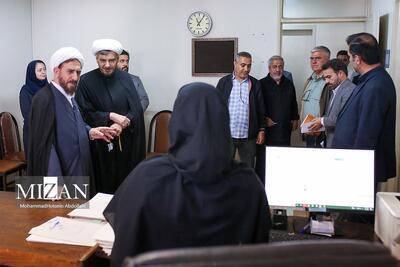  معاون قضایی قوه قضاییه از مجتمع شهید بهشتی بازدید کرد 