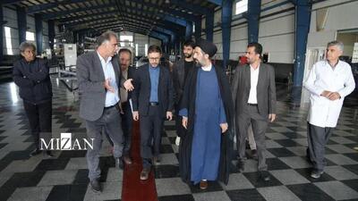  بازدید رئیس کل دادگستری استان کردستان از ۲ کارخانه و واحد تولیدی