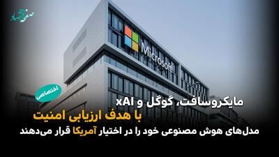  مایکروسافت، گوگل و xAI دسترسی آمریکا به مدل‌های هوش مصنوعی را برای آزمایش‌های امنیتی فراهم می‌کنند