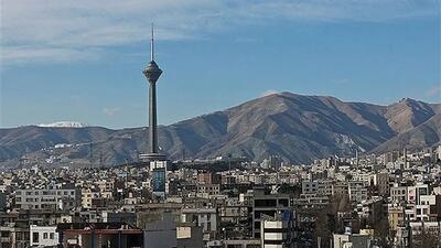  کیفیت هوای تهران در شرایط قابل قبول
