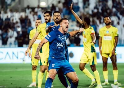  پیروزی نفسگیر الهلال برای حمله به قهرمانی