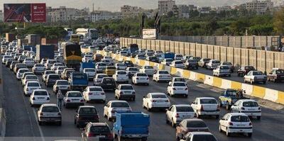  ترافیک سنگین در جاده‌های البرز