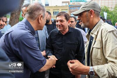  تصاویری از پسران شهید اسماعیل خطیب در مراسم چهلم پدرشان/ کاظم صدیقی و محمود کریمی هم آمدند