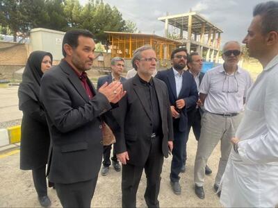  دادستان مرکز استان البرز از واحد‌های صنعتی آسیب‌دیده در جنگ تحمیلی اخیر بازدید کرد