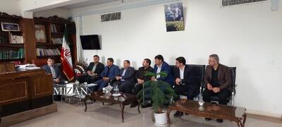  بازدید رئیس کل دادگستری آذربایجان شرقی از دادگستری شهرستان مراغه