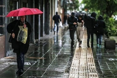  هشدار رگبار، باد شدید و کاهش محسوس دما در تهران
