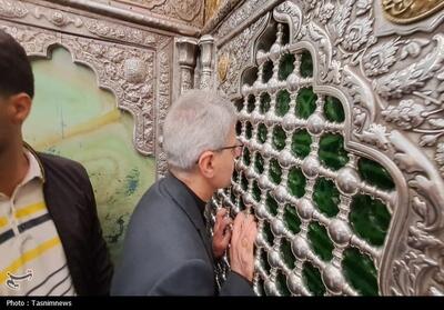  تشرف سخنگوی وزارت خارجه به زیارت حرم حضرت معصومه(س) - تسنیم