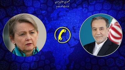  تماس تلفنی وزرای خارجه ایران و انگلیس