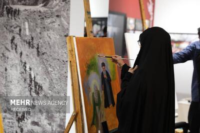  تجسمی‌ها در سنگر مقاومت؛ از ائتلاف ملی و جهانی کاریکاتور تا گرافیک جنگ