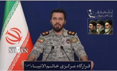  سخنگوی قرارگاه مرکزی خاتم‌الانبیا: نیرو‌های مسلح ایران به شناور‌های آمریکایی در شرق تنگه هرمز و جنوب چابهار حمله کرده و خسارات سنگینی به آنها زدند