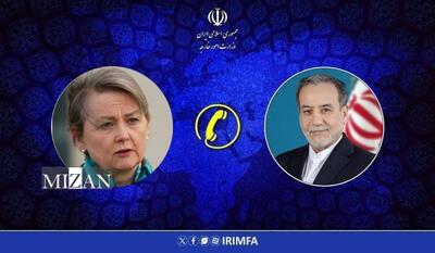  تماس تلفنی وزرای خارجه ایران و انگلیس