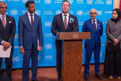  حذف ارجاع به فصل هفتم از پیش‌نویس قطعنامه درباره تنگه هرمز