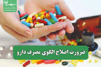  ضرورت اصلاح الگوی مصرف دارو