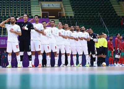 ایران پنجمین تیم برتر فوتسال دنیا!