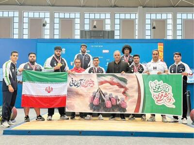  آینده روشن وزنه‌برداری با جوانان قهرمان
