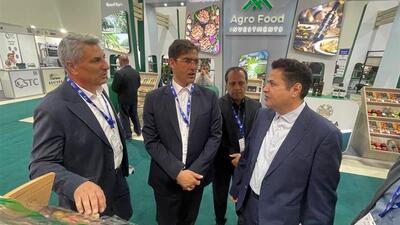  بازدید حسین پیرموذن از نمایشگاه کاسپین آگرو و اینترفود 2026 در باکو