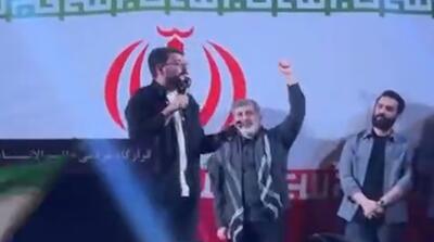  مداحی درباره زنان کم‌حجاب در میدان انقلاب
