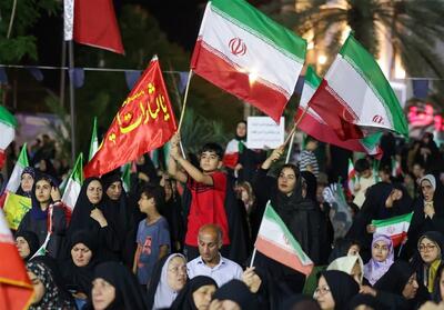  خروش بوشهری‌ها در هفتادمین اجتماع شبانه میدان‌داری - تسنیم