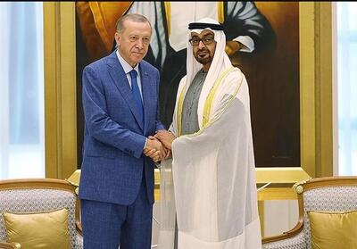  گفتگوی تلفنی اردوغان و رئیس امارات و تأکید بر حمایت از ابوظبی - تسنیم