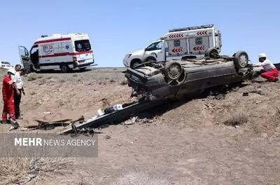  امداد به ۴ سانحه تصادف استان سمنان؛ یک نفر جان باخت