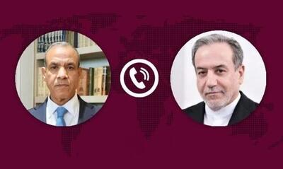  گفتگوی تلفنی وزرای خارجه ایران و مصر