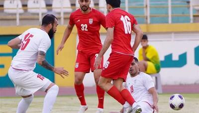  پیروزی قاطع تیم سفید در سومین بازی درون‌تیمی تیم ملی / تجلیل از جانبازان ناو دنا در ورزشگاه پاس