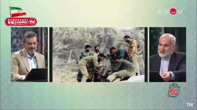  ببینید/تصویر دیده نشده از شهید حاجی زاده در حال تزریق سوخت به موشک با یک سطل