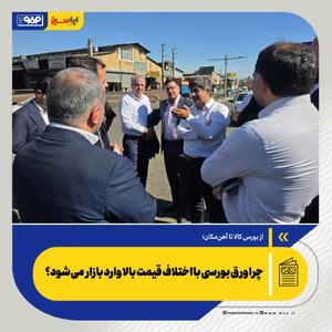  مدیرعامل فولاد مبارکه از بازار بزرگ آهن تهران (آهن‌مکان) بازدید کرد: از بورس کالا تا آهن‌مکان؛ چرا ورق بورسی با اختلاف قیمت بالا وارد بازار می‌شود؟