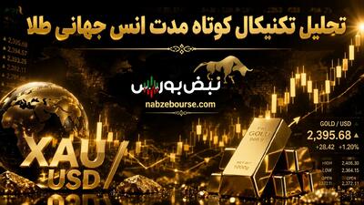  تحلیل تکنیکال انس جهانی طلا امروز سه شنبه ۲۲ اردیبهشت