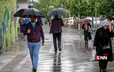  پیش بینی رگبار باران در برخی نواحی غربی