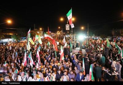  هفتاد و دومین شب پیاپی حماسه حضور میدانی مردم اصفهان فیلم - تسنیم