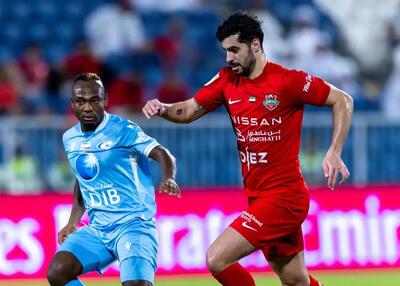  عزت‌اللهی تا آخر فصل همراه شباب الاهلی